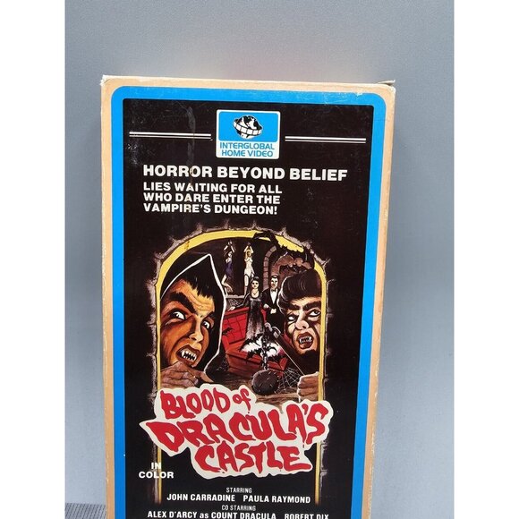 VHS Blood Of Dracula’s Castle - Picture 3 of 7